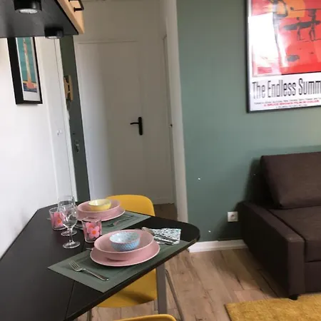 300 M De La Plage - Quartier Arago - Appartement T2 아파트